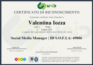 Social Media Manager iovale